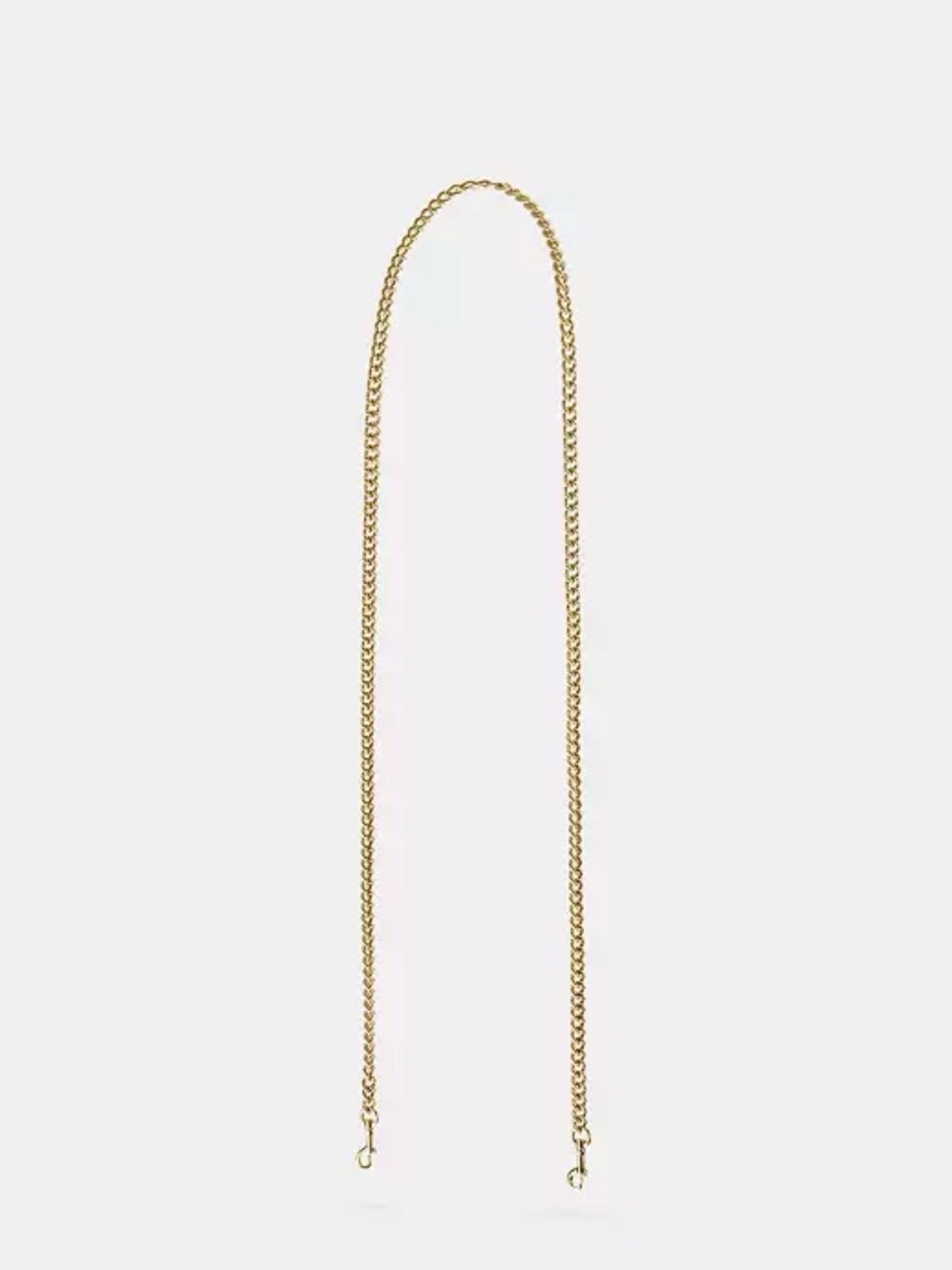 Nwot coach gold chain strap